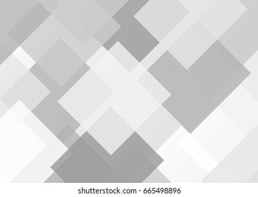 Abstract gray transparent rhombus background