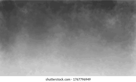 Abstract gray watercolor background design. Vector illustration for template, banner, wallpaper, flyer, poster, and more. Eps 10 illustration