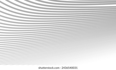 Patrón de líneas de onda gris abstracto en fondo blanco diseño fondo de pantalla de imagen