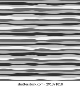 Abstract gray wave seamless background