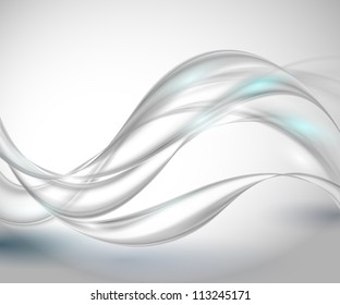 Abstract gray waving background