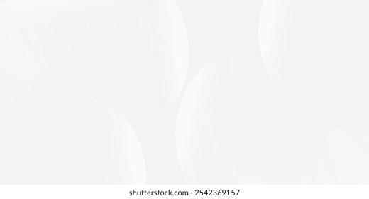 Abstrato cinza e branco abstrato fundo círculo linhas moderno vetor ilustração simples