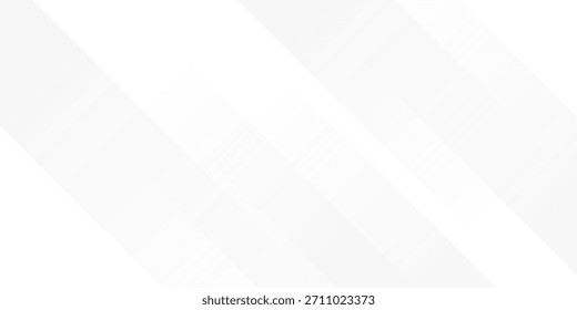 Abstract gray and white background. Geometric background with diagonal stripes design. Vector illustration