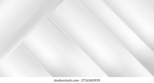 Abstract gray and white background. Geometric background with diagonal stripes design.