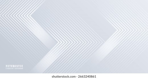 Abstractas fondo abstracto gris y blanco Ilustración vectorial moderna, cartel en curva de Sitio web soso simple.