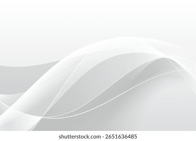 abstract gray and white background. silhouette design elements