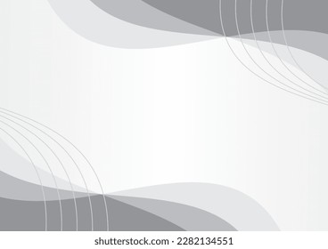 Fondo blanco gris abstracto. Plantilla para el diseño de tarjetas de felicitación, banners, carteles, presentaciones