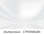Abstract gray and white backgrounds gradient used for background and display your products - Vector