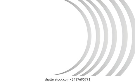Abstract gray white color with circle line pattern texture background. eps 10