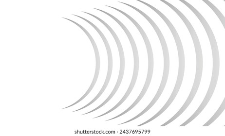 Abstract gray white color with circle line pattern texture background. eps 10