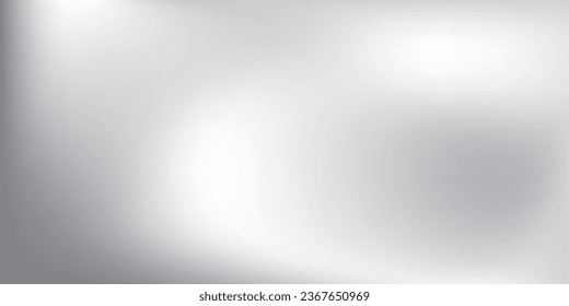 Abstract gray and white color gradient background. Vector illustration.