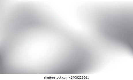 Abstract gray and white color gradient background. Vector illustration.