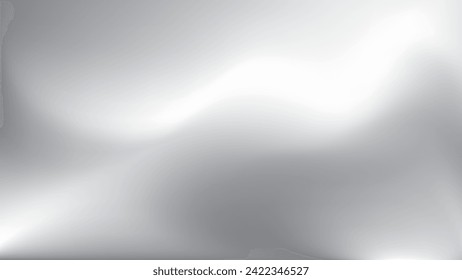 Abstract gray and white color gradient background. Vector illustration.