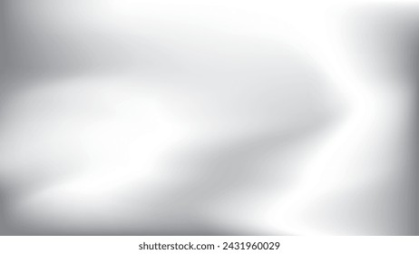 Abstract gray and white color gradient background. Vector illustration.