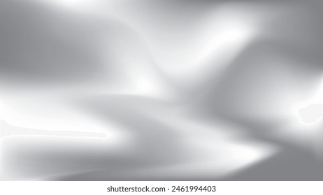 Abstract gray and white color gradient background. Vector illustration.