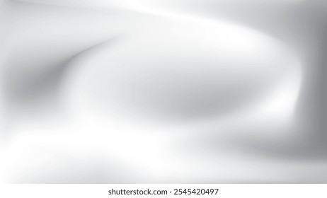 Abstract gray and white color gradient background. Vector illustration.
