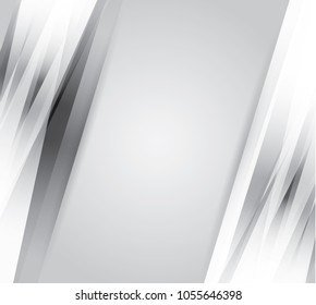 Abstract gray and white corporate tech background. vector eps10