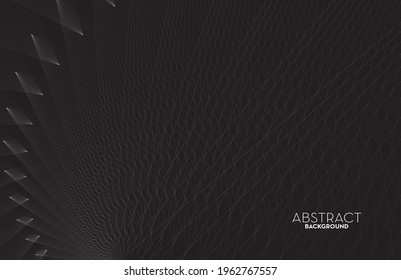 Abstract gray and white flowing line digital technology, smooth particle wave, big data techno design concept background wallpaper, vector eps
