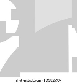 abstract gray and white geometric texture background. creative texture white and gray color technology modern futuristic backdrop. vector illustration