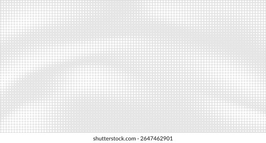 Abstract Gray White Halftone Dots Texture Background