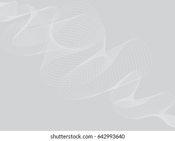 abstract gray and white line curve. vector Illustration