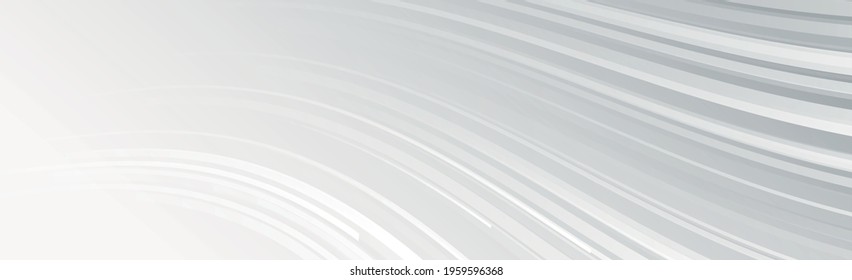 Abstract gray - white lines on gray background - Vector illustration
