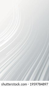 Abstract gray - white lines on gray background - Vector illustration