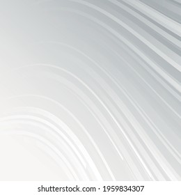 Abstract gray - white lines on gray background - Vector illustration