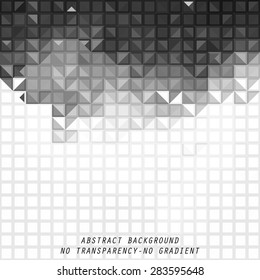 Abstract gray and white mosaics, geometric background