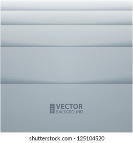Abstract gray and white rectangle shapes vector background. RGB EPS 10 vector illustration