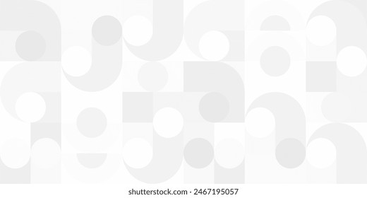 abstract gray white round. geometric circle texture background. retro styled pattern. traditional concept.