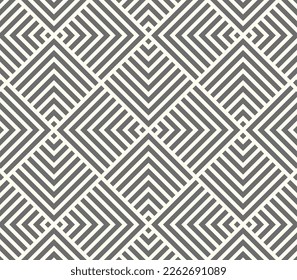 abstract gray white square, geometric striped arrow texture background, traditional concept