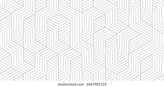 abstract gray white stripe line. geometric triangle texture background. hexagon pattern. retro styled concept.