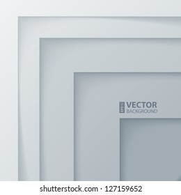 Abstract gray and white triangle shapes background. RGB EPS 10 vector illustration