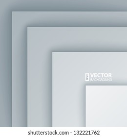 Abstract gray and white triangle shapes background. RGB EPS 10 vector illustration