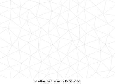 abstract gray white triangular shape, geometric polygon pattern texture background, vector illustration, simple line art