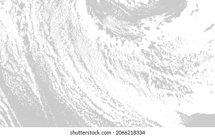 Unas olas grises blancas en medio del mar