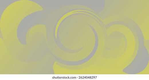 Abstract gray and yellow modern background. Creative illustration for poster, web, landing, cover, greeting, EPS 10