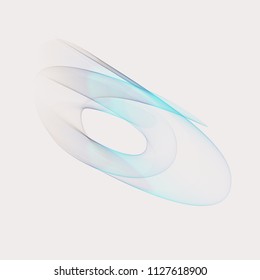 
Abstract gray-blue wave background, wavy lines in the shape of a circle, element design