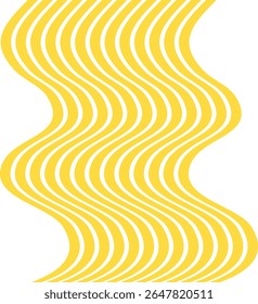 Abstract grayscale 3D rendering of undulating striped surface. Modern design, organic shape. Creative texture pattern for web in different colors