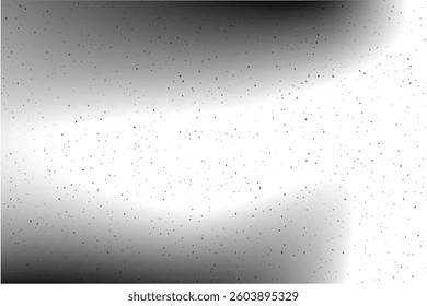 Abstract Grayscale Texture with Gradient and Speckles in a Dynamic Composition