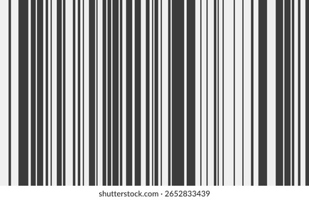 Plano de fundo de faixas verticais abstratas em tons de cinza.  Perfeito para design moderno, temas tecnológicos, visualização de dados ou como uma sobreposição de textura elegante.