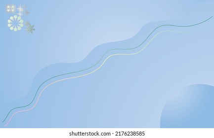 Abstract green art background with watercolor elements vector painting decorative texture for poster design or for backdrop.