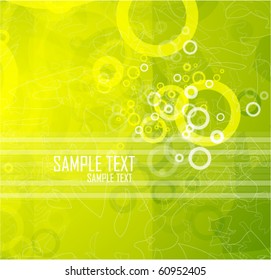Abstract green backdrop