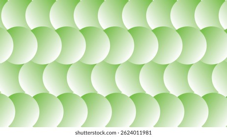 Abstract green backdrop with light waves pattern illustration