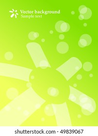  Abstract green background. 10eps