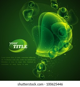 abstract green background