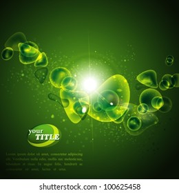 abstract green background