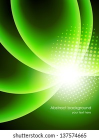Abstract green background