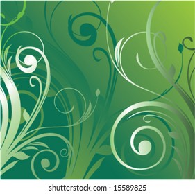 abstract green background